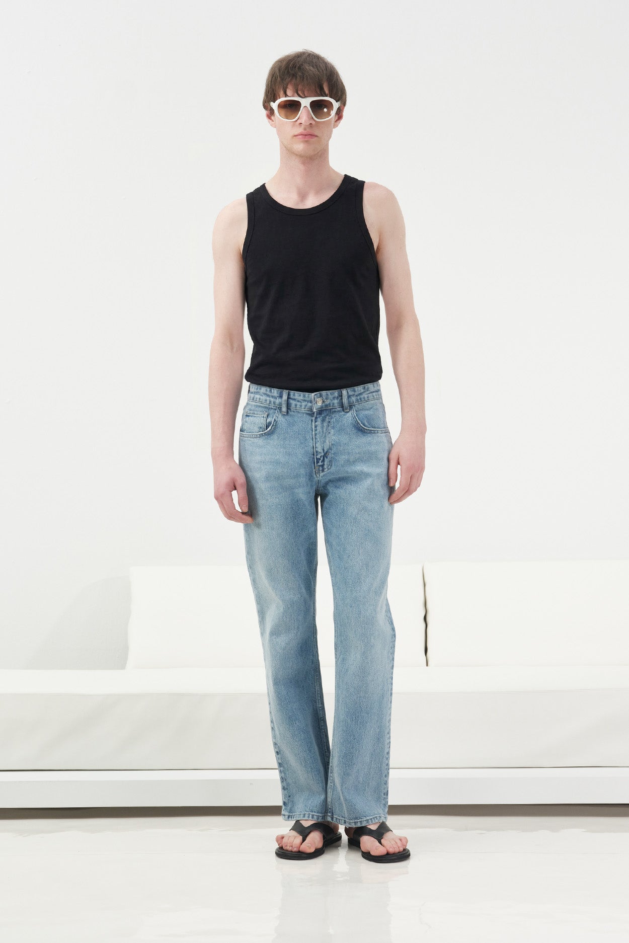 BASIC SLIM FIT SİYAH ATLET