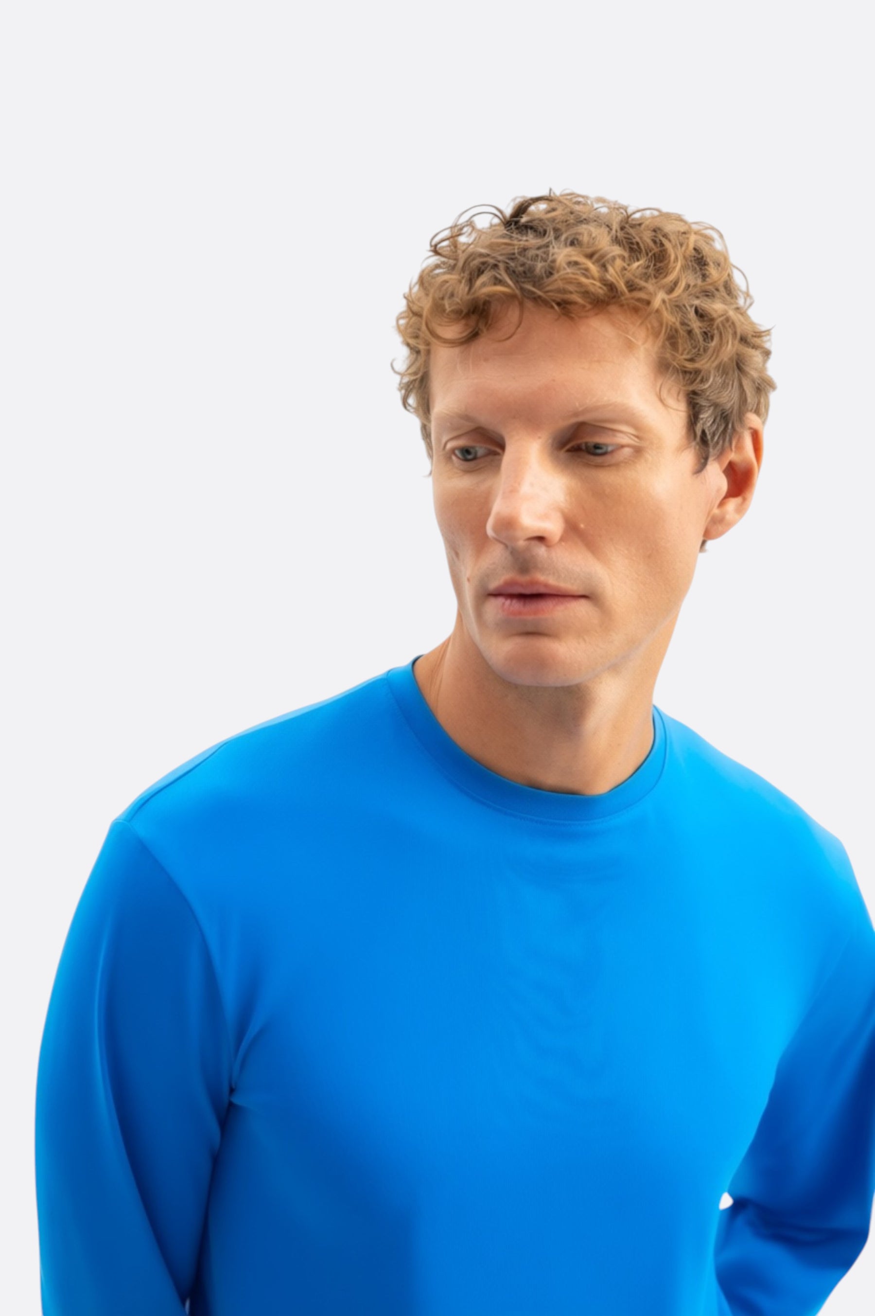 LONG SLEEVE REGULAR FIT SAXE T-SHIRT