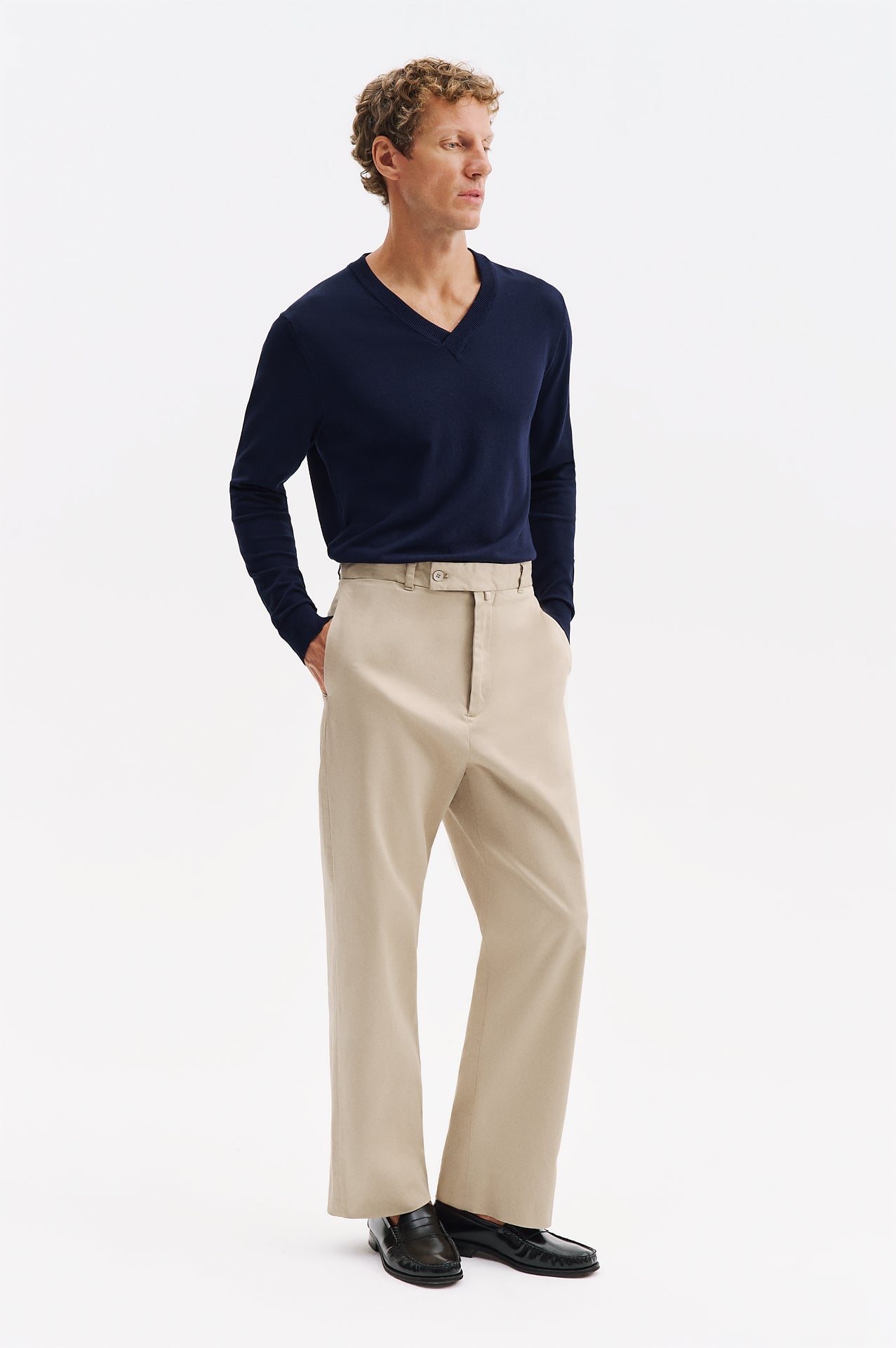 GABARDIN CHINO BEJ PANTOLON