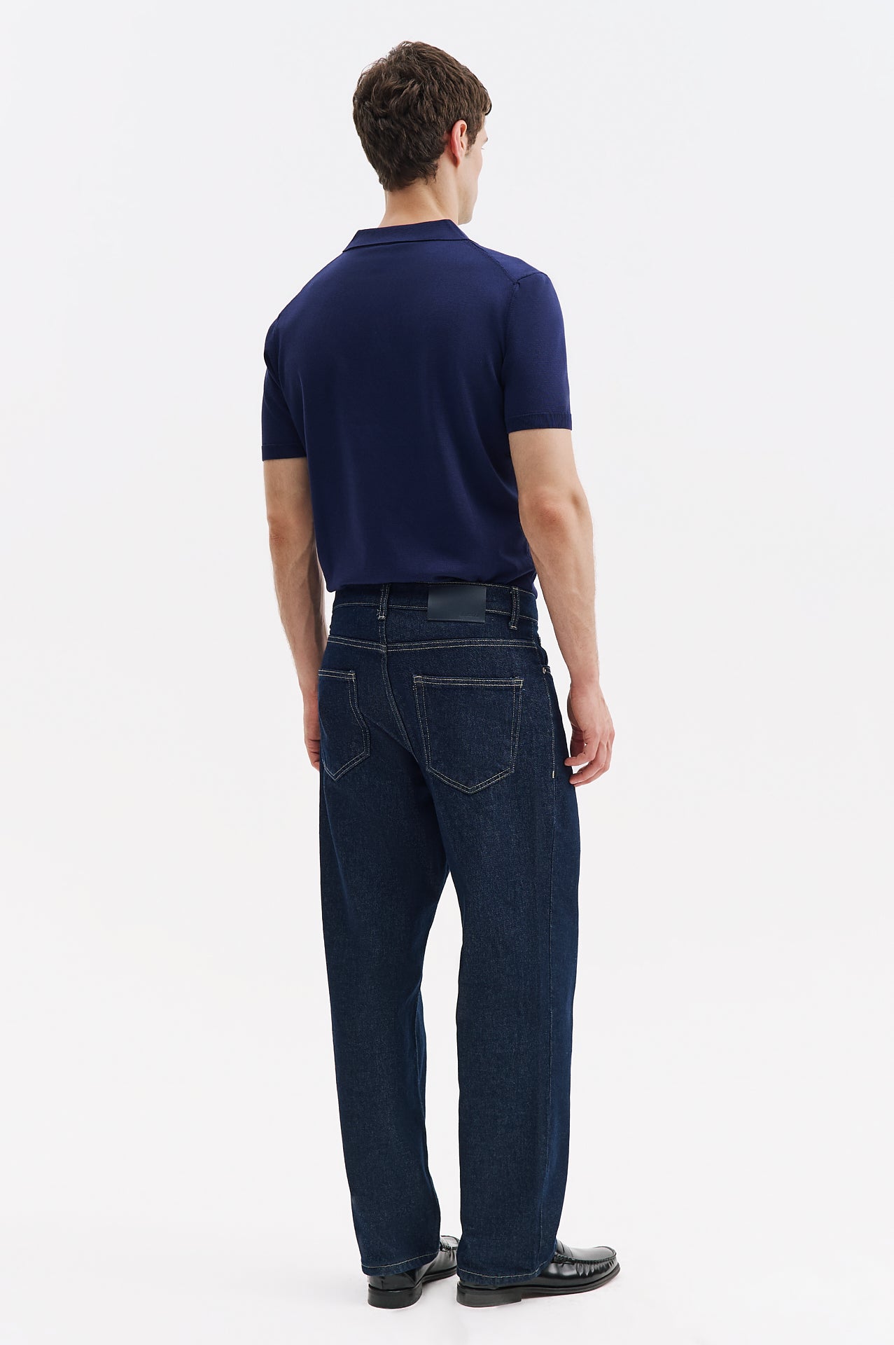 REGULAR FIT NAVY JEANS