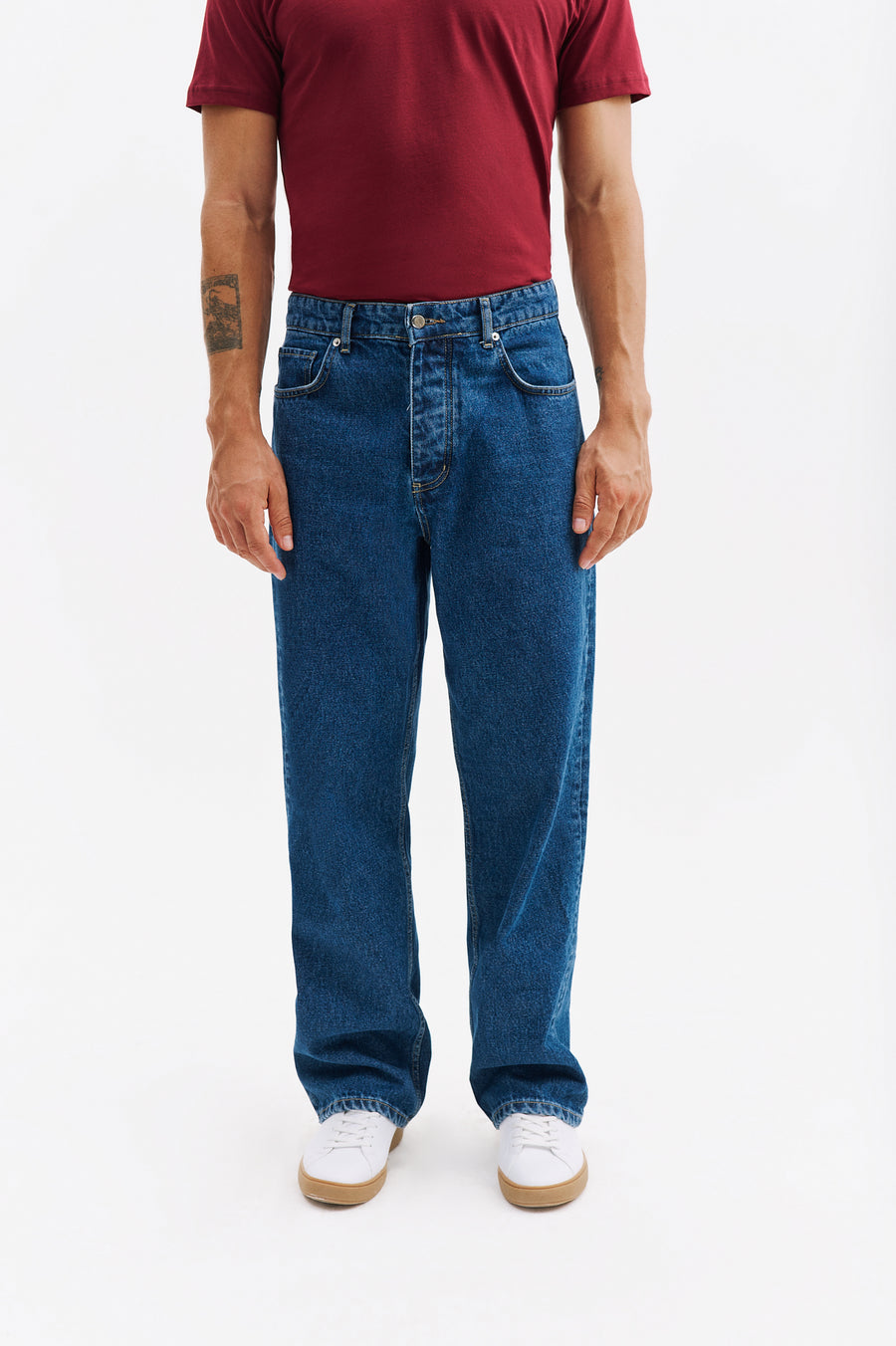 REGULAR FIT BLUE JEANS
