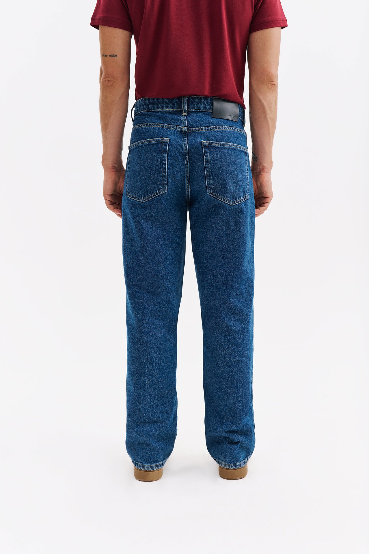 REGULAR FIT BLUE JEANS
