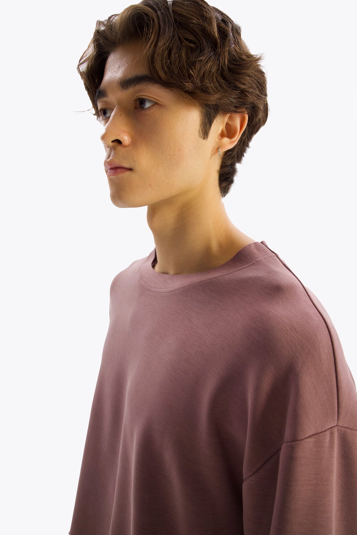 DÖKÜMLÜ T-SHIRT - VİZON - T-SHIRT