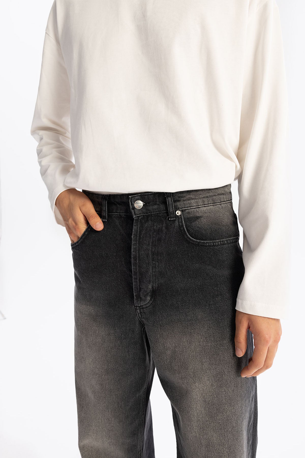 REGULAR FİT JEAN - SİYAH - JEAN