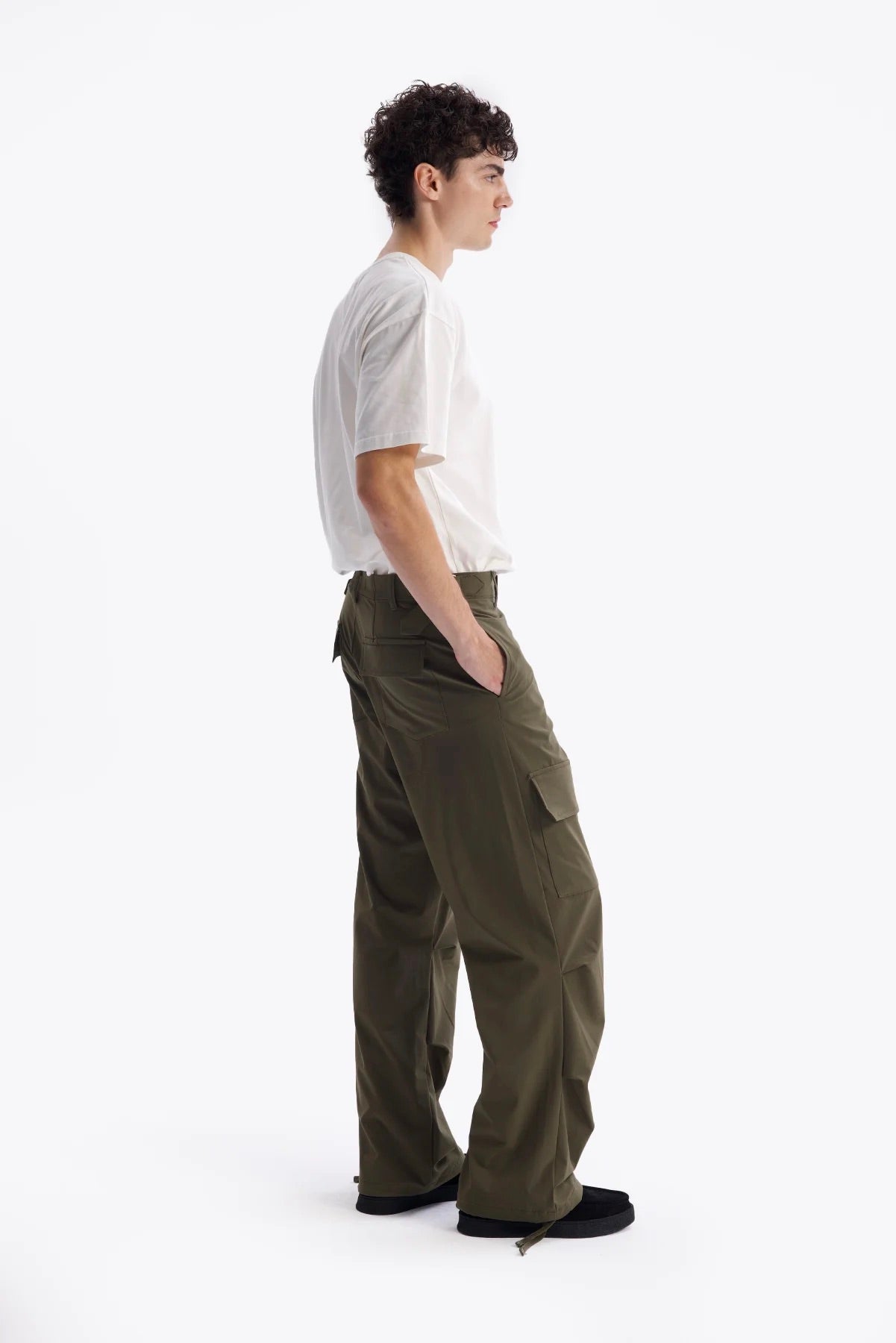 PARAŞÜT KARGO PANTOLON - HAKİ - PANTOLON