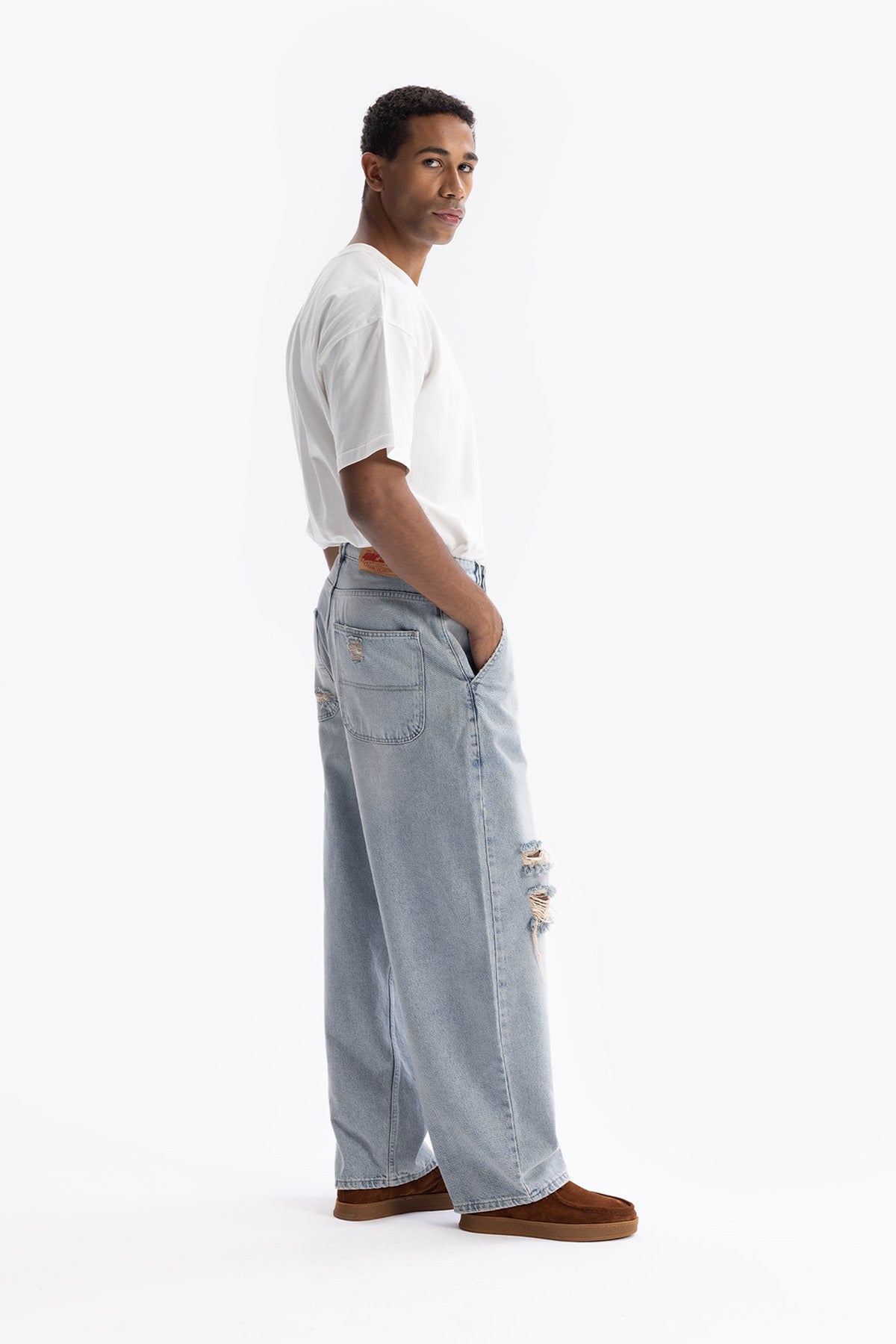 BAGGY FIT JEAN - MAVİ