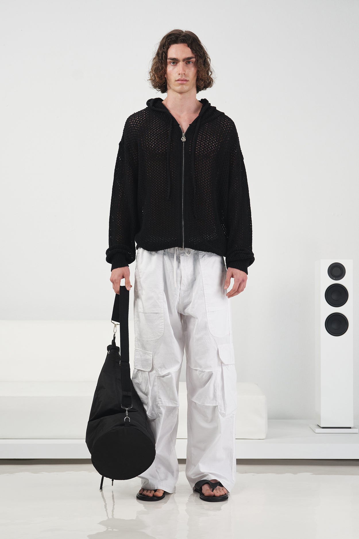 FERMUARLI HODİE SİYAH TRİKO