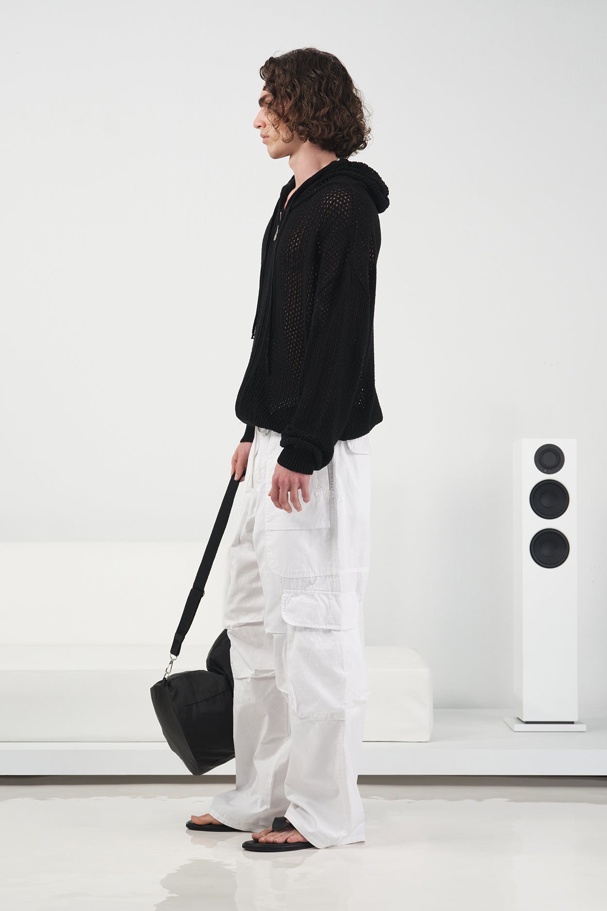 FERMUARLI HODİE SİYAH TRİKO