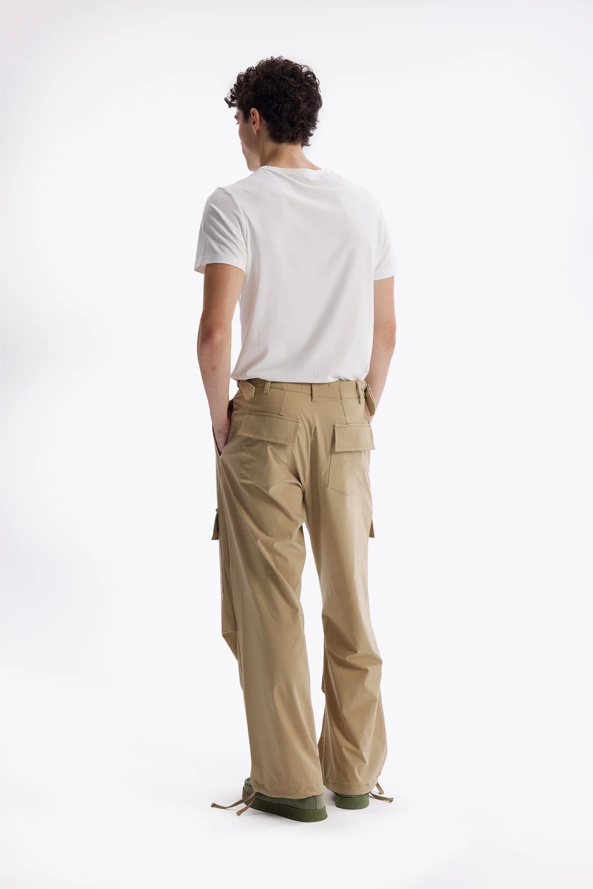 PARAŞÜT KARGO PANTOLON - BEJ - PANTOLON