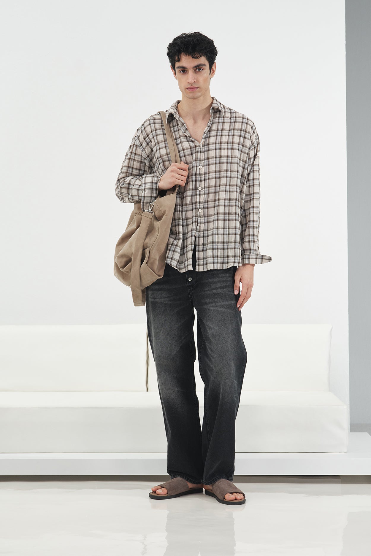 OVERSIZE PLAID SHIRT