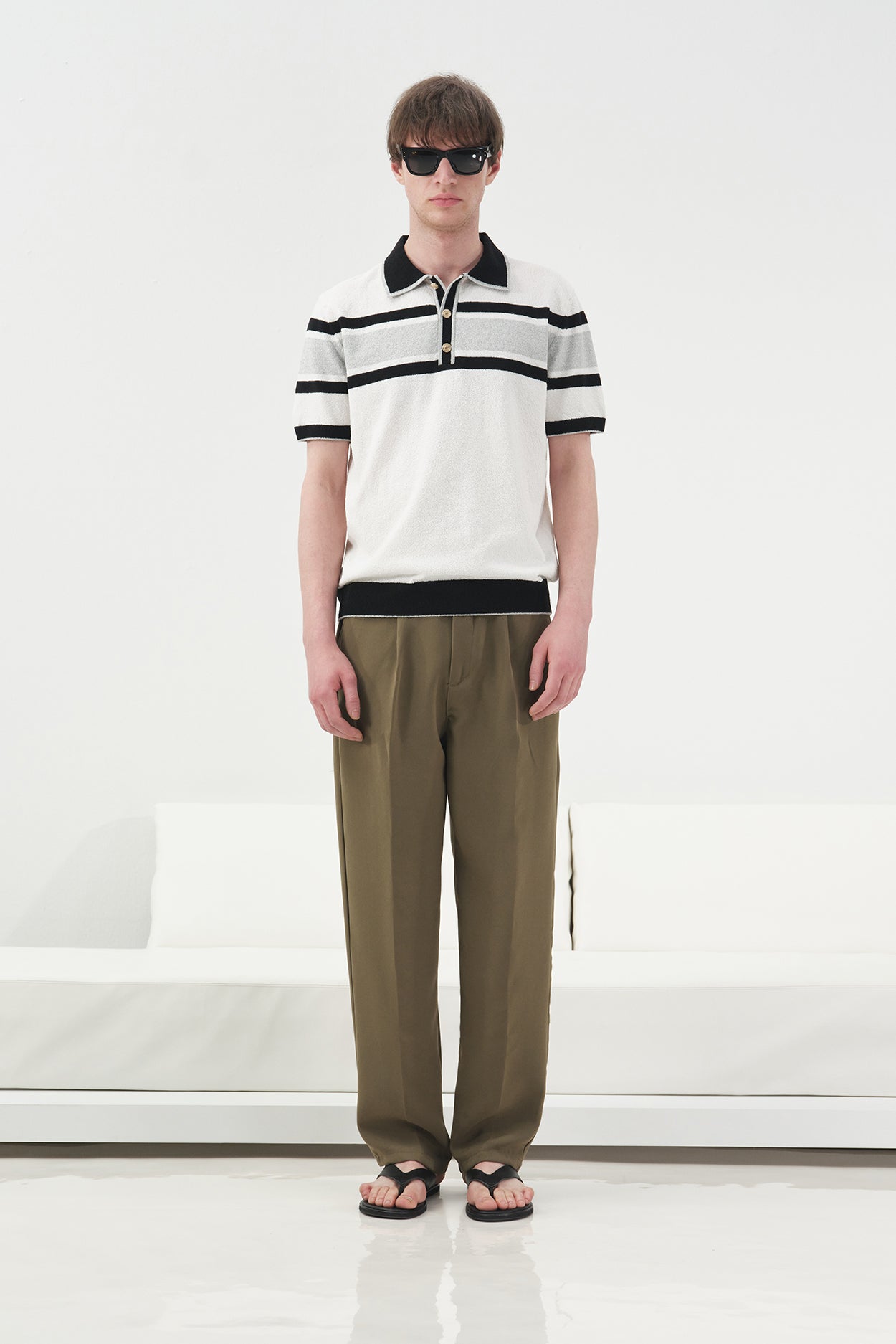 DOKULU HAKİ PİLİLİ PANTOLON