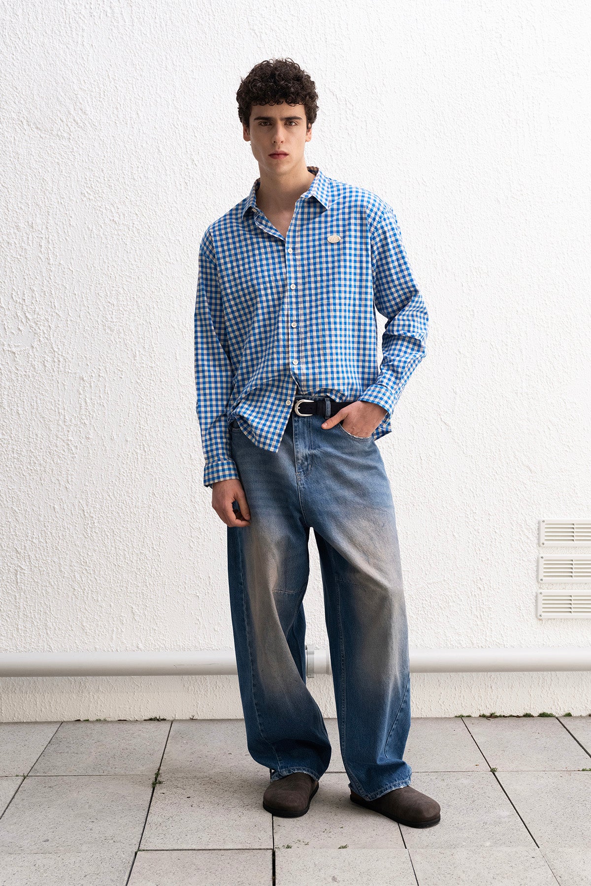 BAGGY FIT BLUE JEANS