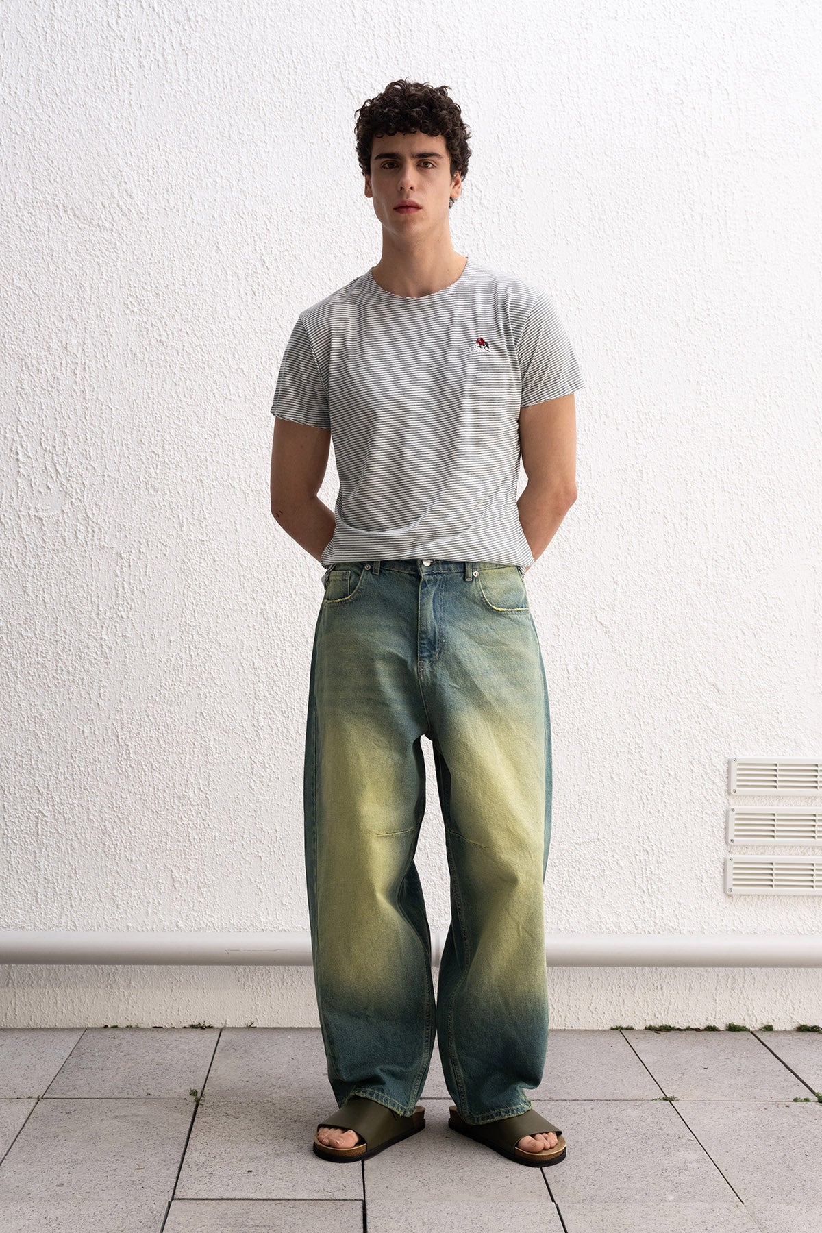 BAGGY FIT YEŞİL JEAN GIESTO