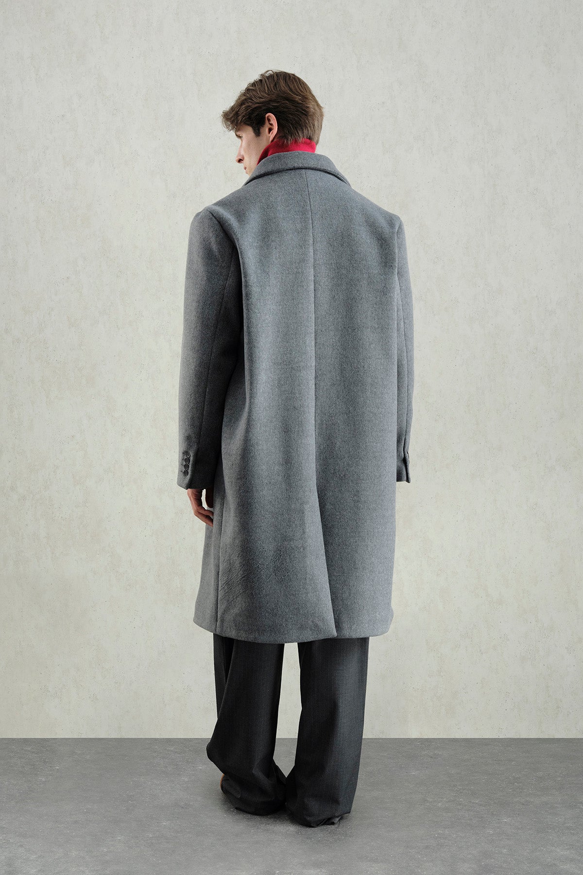 BASIC KAŞE ANTRASİT KABAN