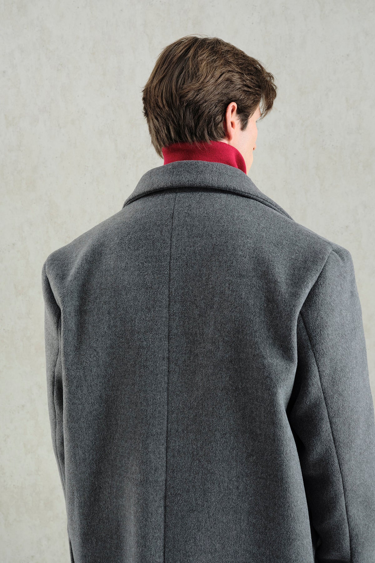 BASIC KAŞE ANTRASİT KABAN