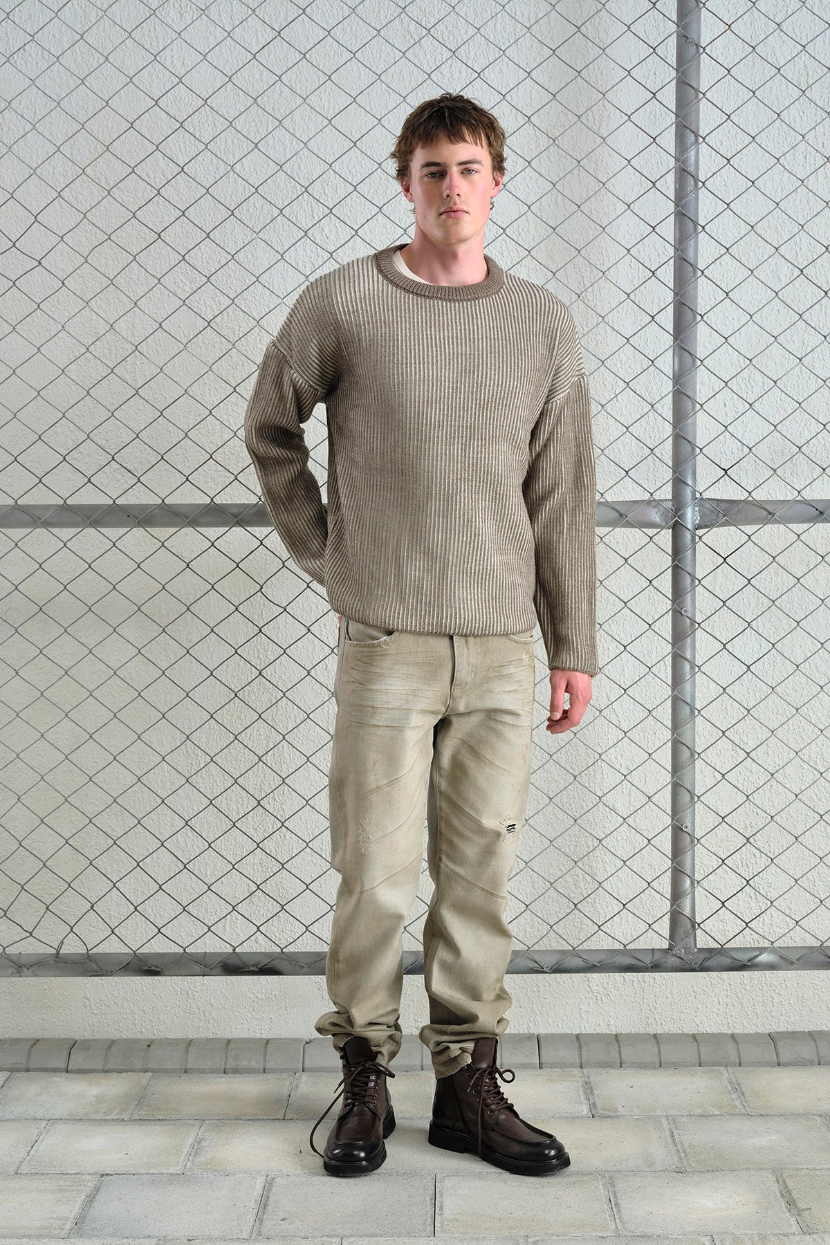 EFEKTLİ TRİKO TABA KAZAK