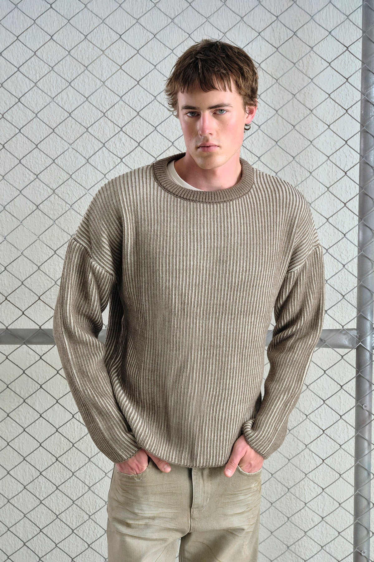 EFEKTLİ TRİKO TABA KAZAK