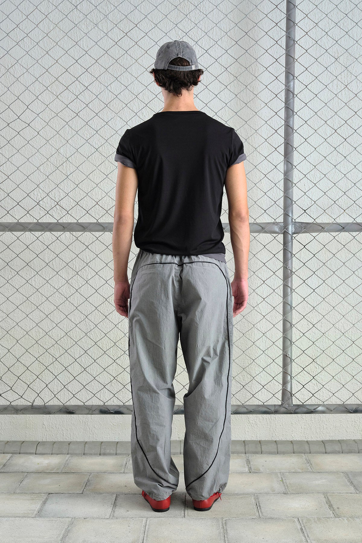 YIKAMALI TRACK GRİ PANTOLON