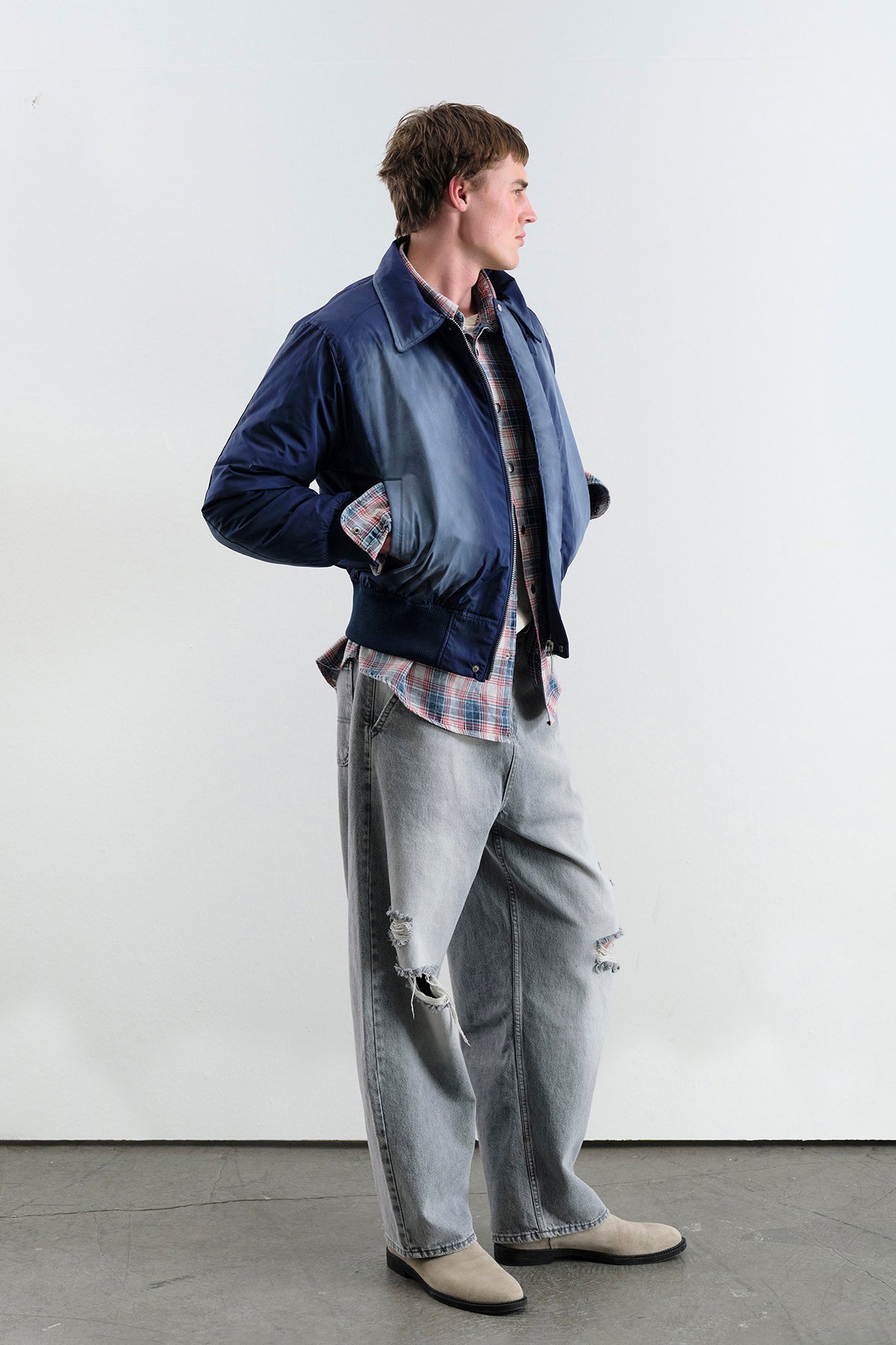 EFEKTLİ BOMBER CEKET