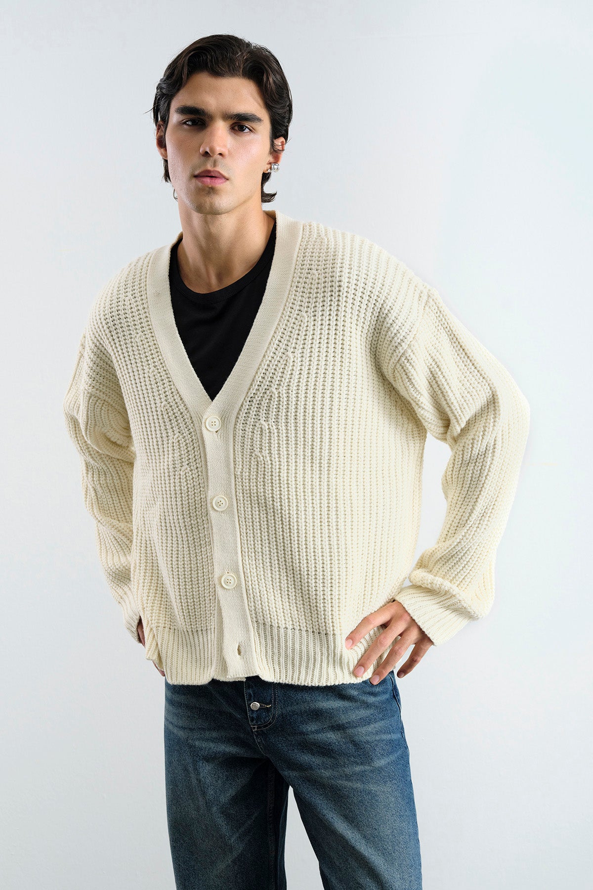 BASIC DOKULU EKRU HIRKA