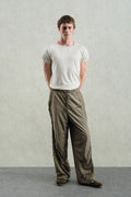 FLOK DESENLİ JOGGER HAKİ PANTOLON