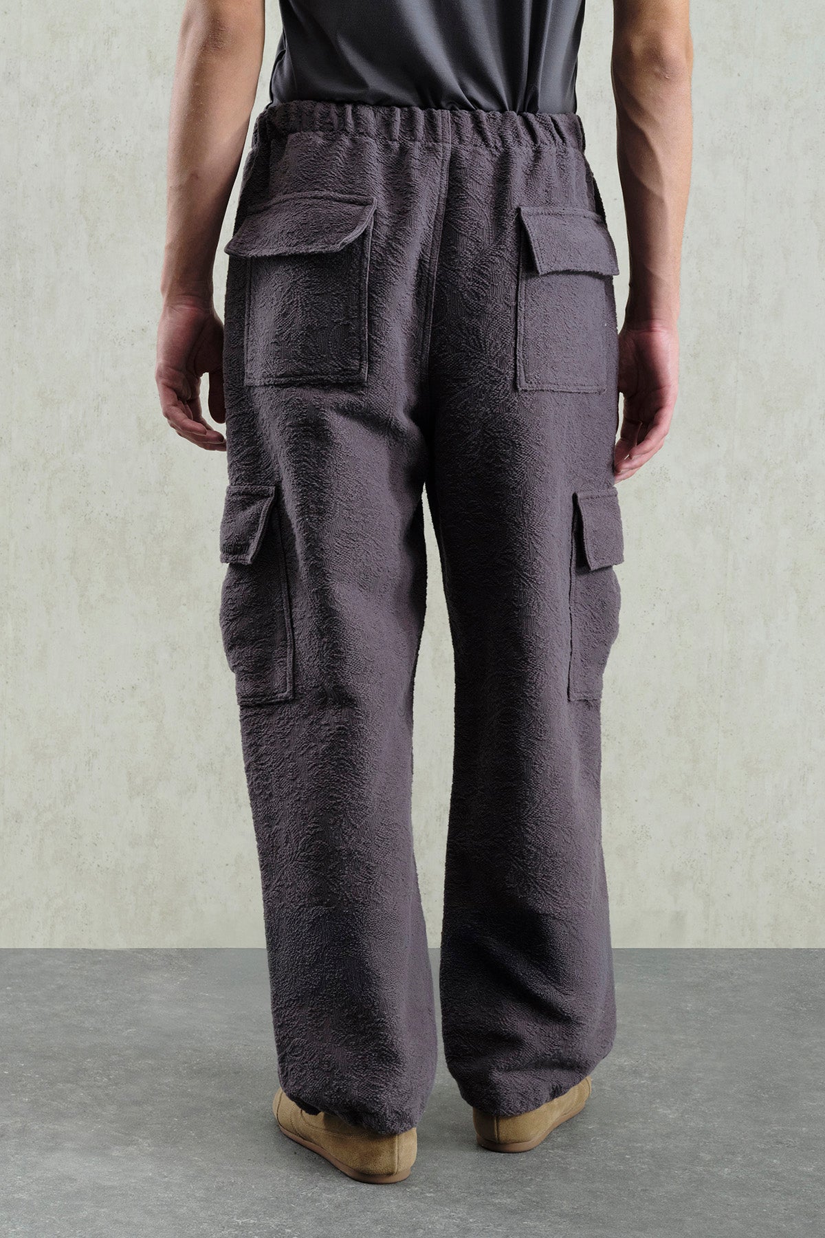 JAKAR DESENLİ KARGO ANTRASİT PANTOLON