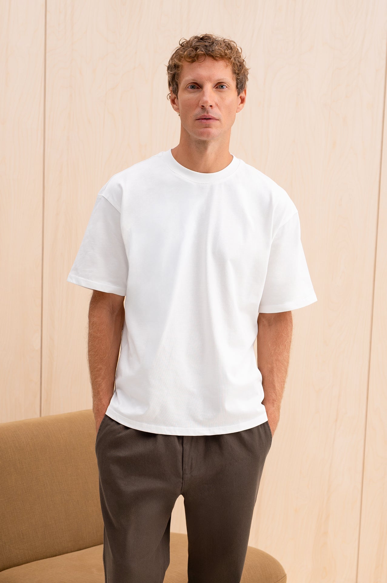 OVERSIZED SHORT SLEEVE WHITE T-SHIRT