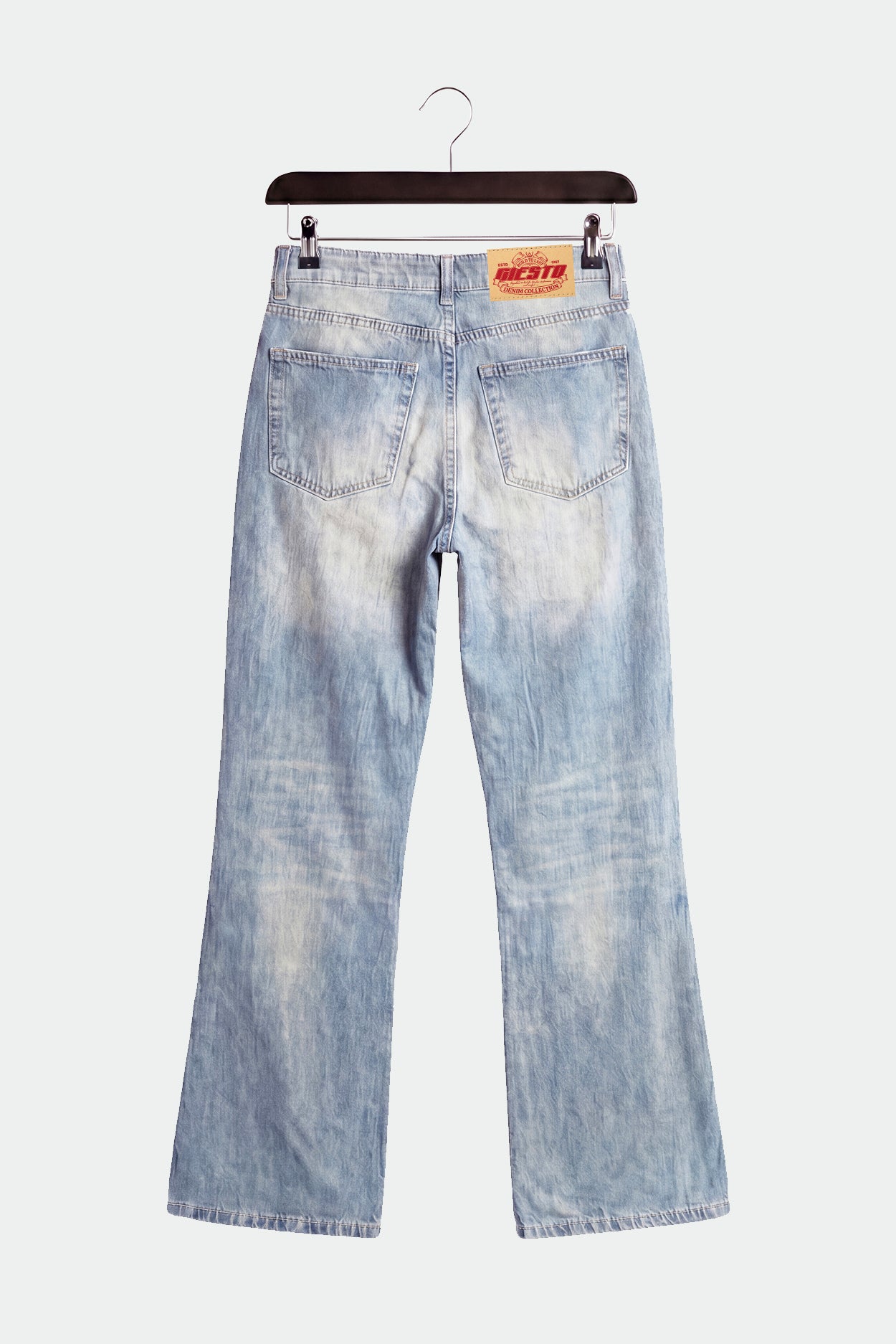 FLARE PAÇA AÇIK MAVİ JEAN