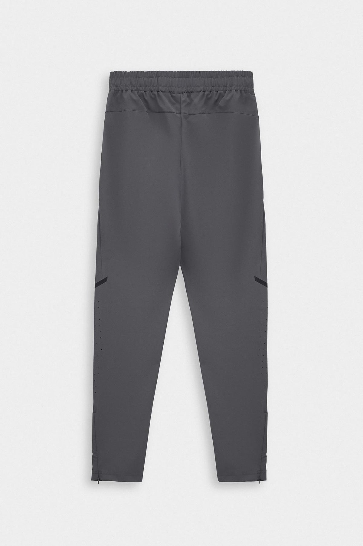 Active Wear Slim Fit Dar Paça Teknik Antrenman Pantolon Antrasit - 2