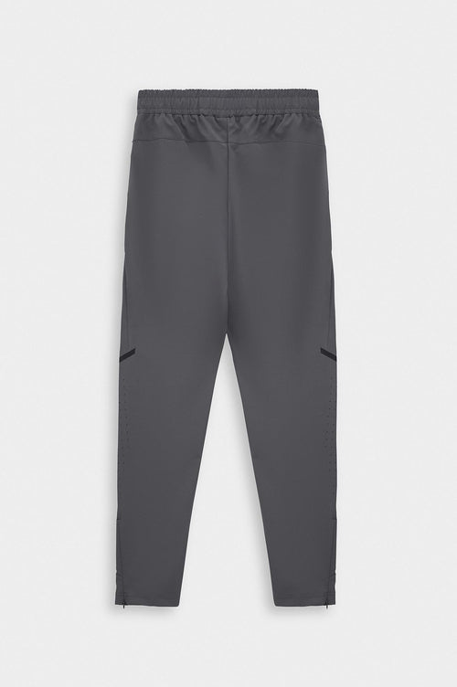 Active Wear Slim Fit Dar Paça Teknik Antrenman Pantolon Antrasit - 2