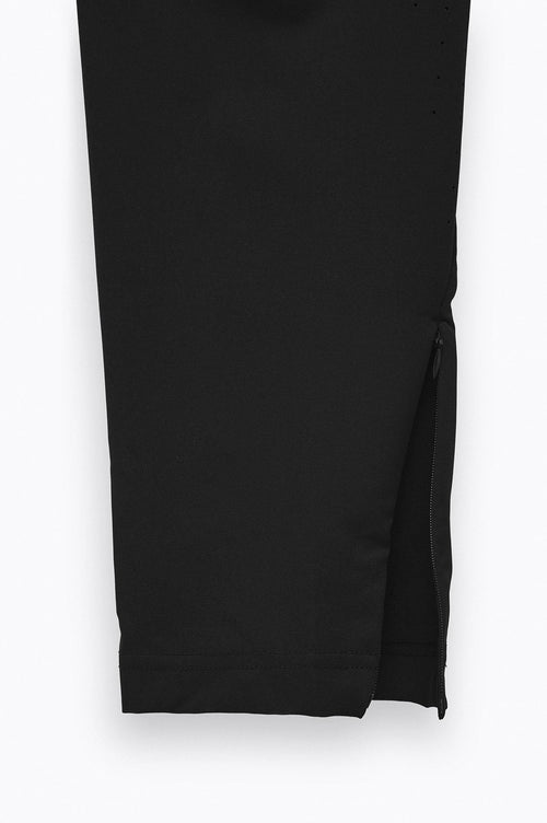 Active Wear Slim Fit Dar Paça Teknik Antrenman Pantolon Siyah - 4