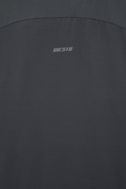 Active Wear Slim Fit Teknik Antrenman Atleti Antrasit - 4