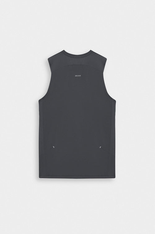 Active Wear Slim Fit Teknik Antrenman Atleti Antrasit - 2