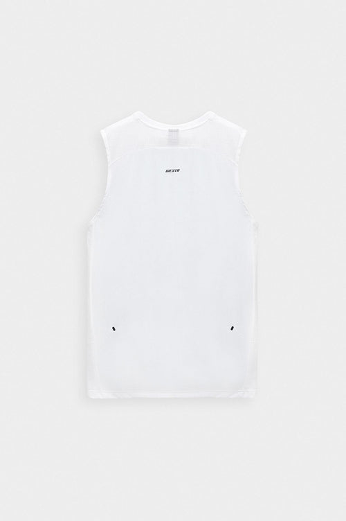 Active Wear Slim Fit Teknik Antrenman Atleti Beyaz - 2