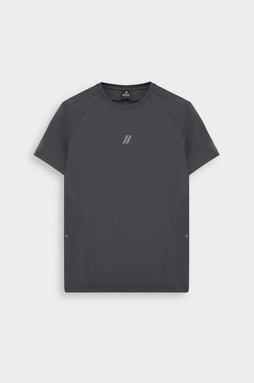ACTIVE WEAR SLIM FIT TECHNICAL ANTRENMAN T-SHIRT ANTHRACITE - 1