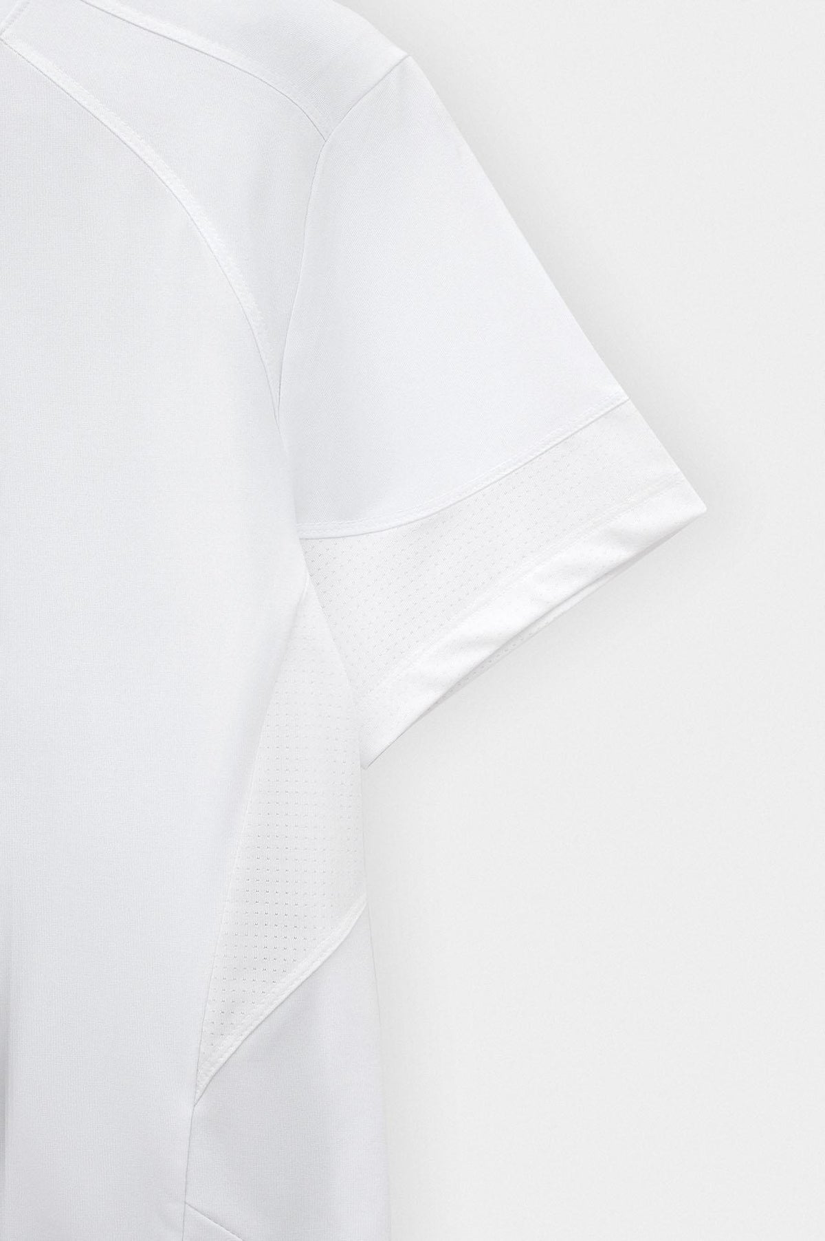 ACTIVE WEAR SLIM FIT TECHNICAL ANTRENMAN T-SHIRT WHITE - 2
