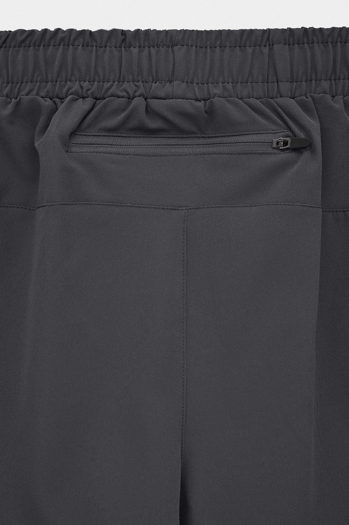Active Wear Taytlı Teknik Antrenman Şort Antrasit - 3