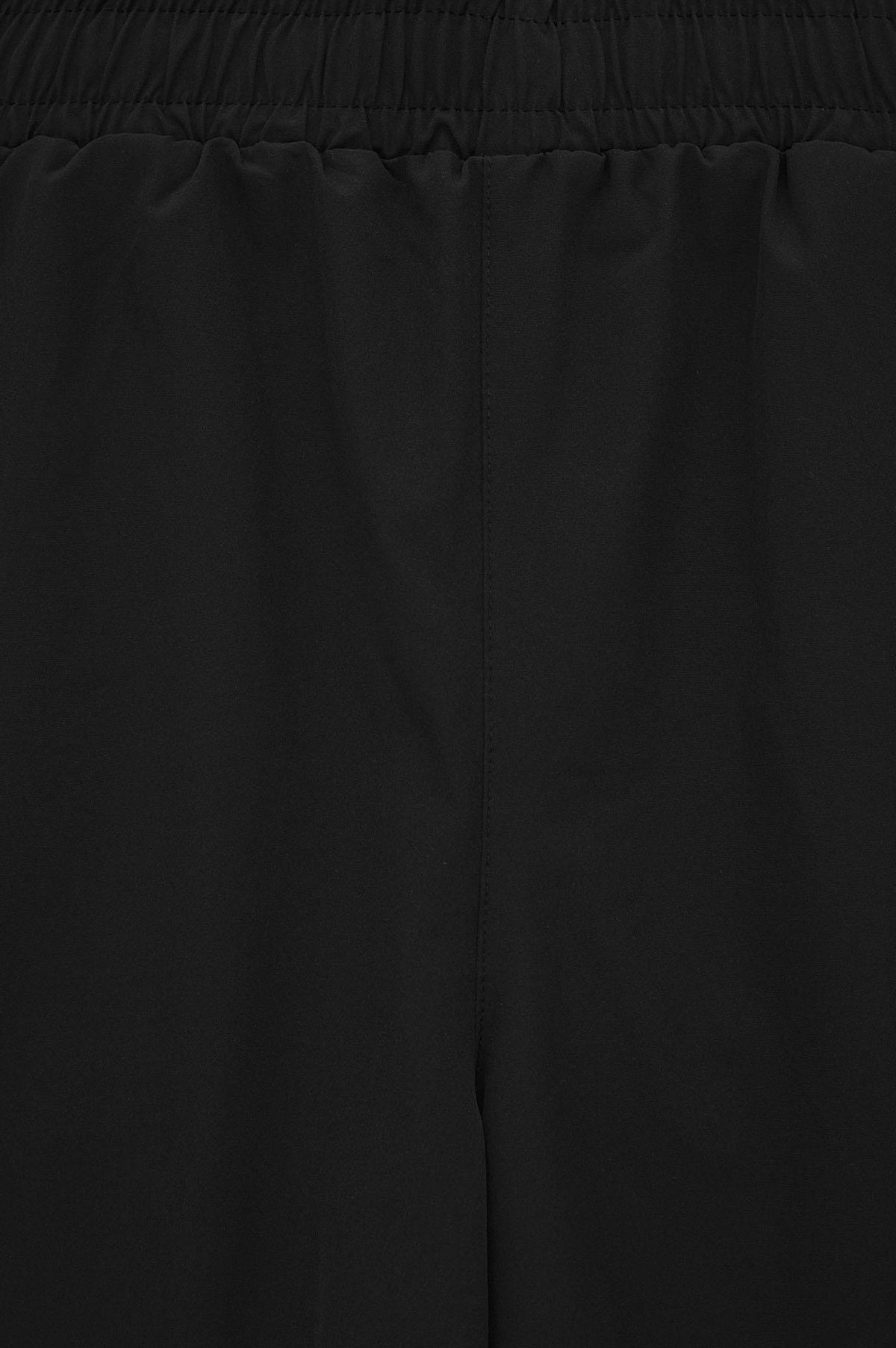 Active Wear Taytlı Teknik Antrenman Şort Siyah - 4
