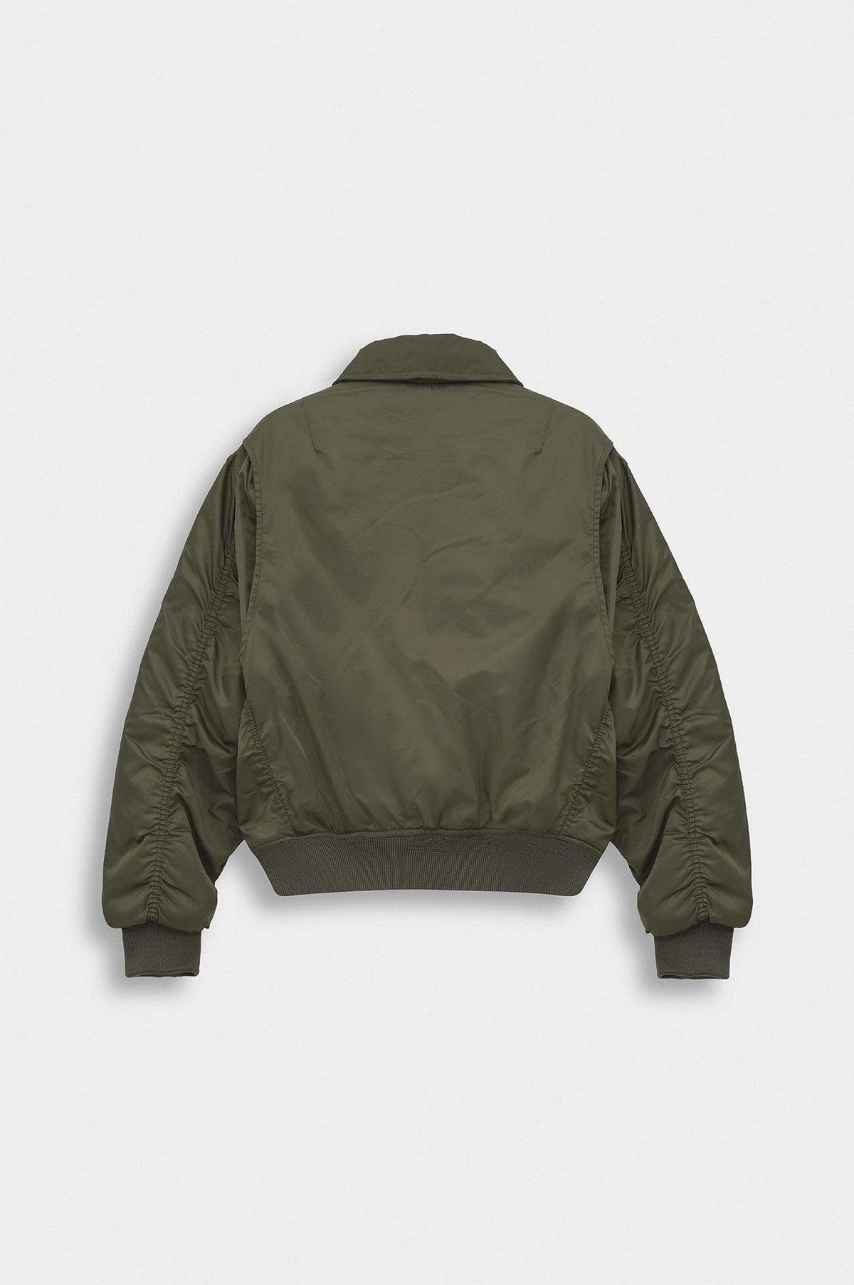CROP BOMBER HAKİ CEKET - 4