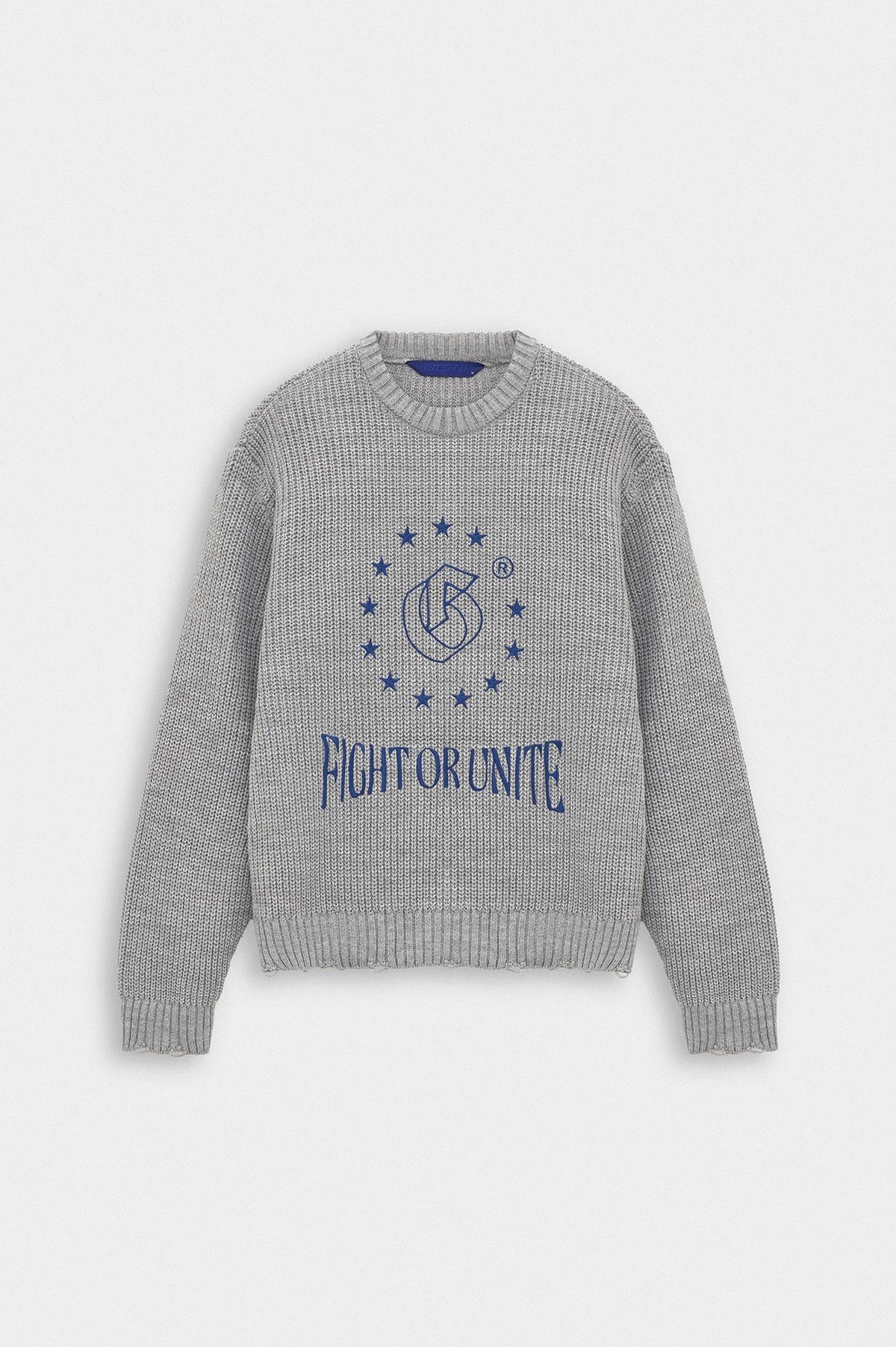 CROP FIT GRİ TRİKO KAZAK - 1