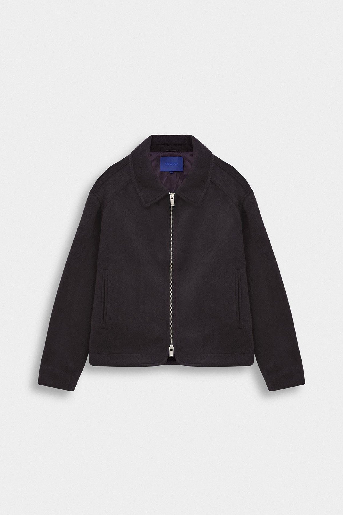 FERMUARLI REGULAR FIT BORDO KAŞE CEKET - 1