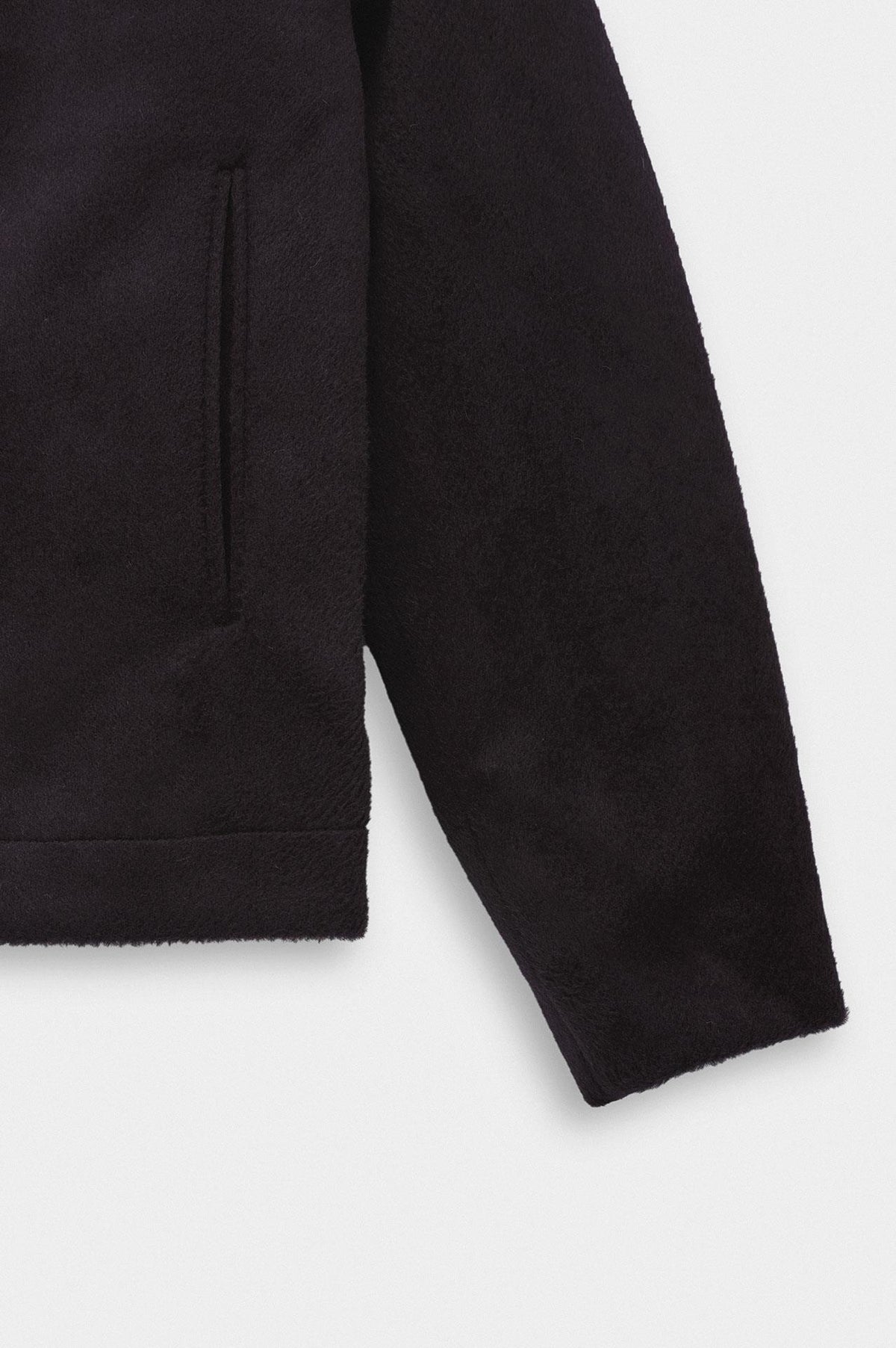 FERMUARLI REGULAR FIT BORDO KAŞE CEKET - 3