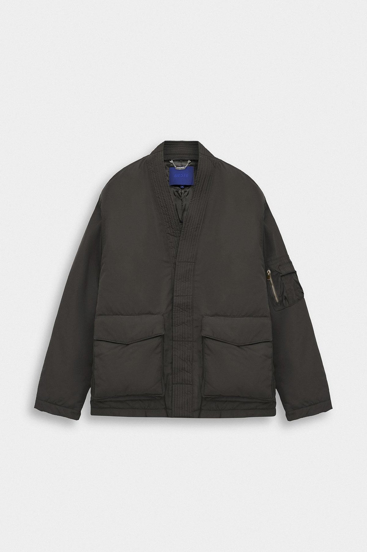 KİMONO BOMBER ANTRASİT CEKET - 1