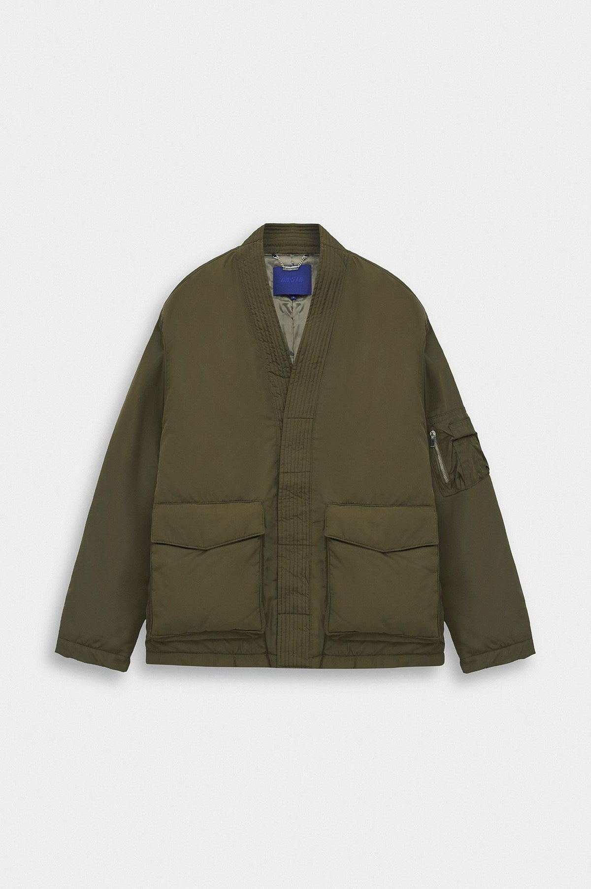 KİMONO BOMBER HAKİ CEKET - 1