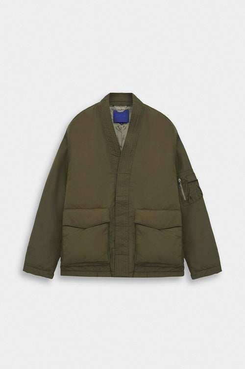 KİMONO BOMBER HAKİ CEKET - 1