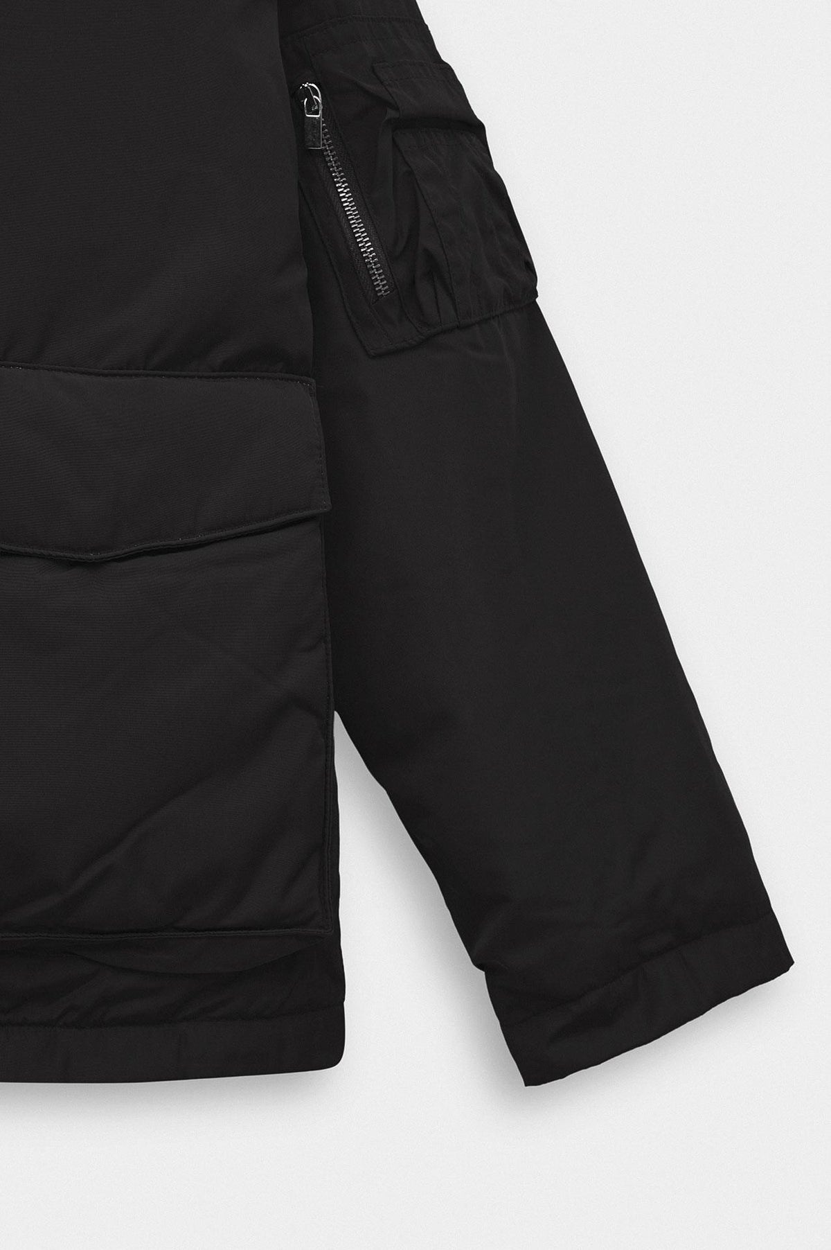 KİMONO BOMBER SİYAH CEKET - 2
