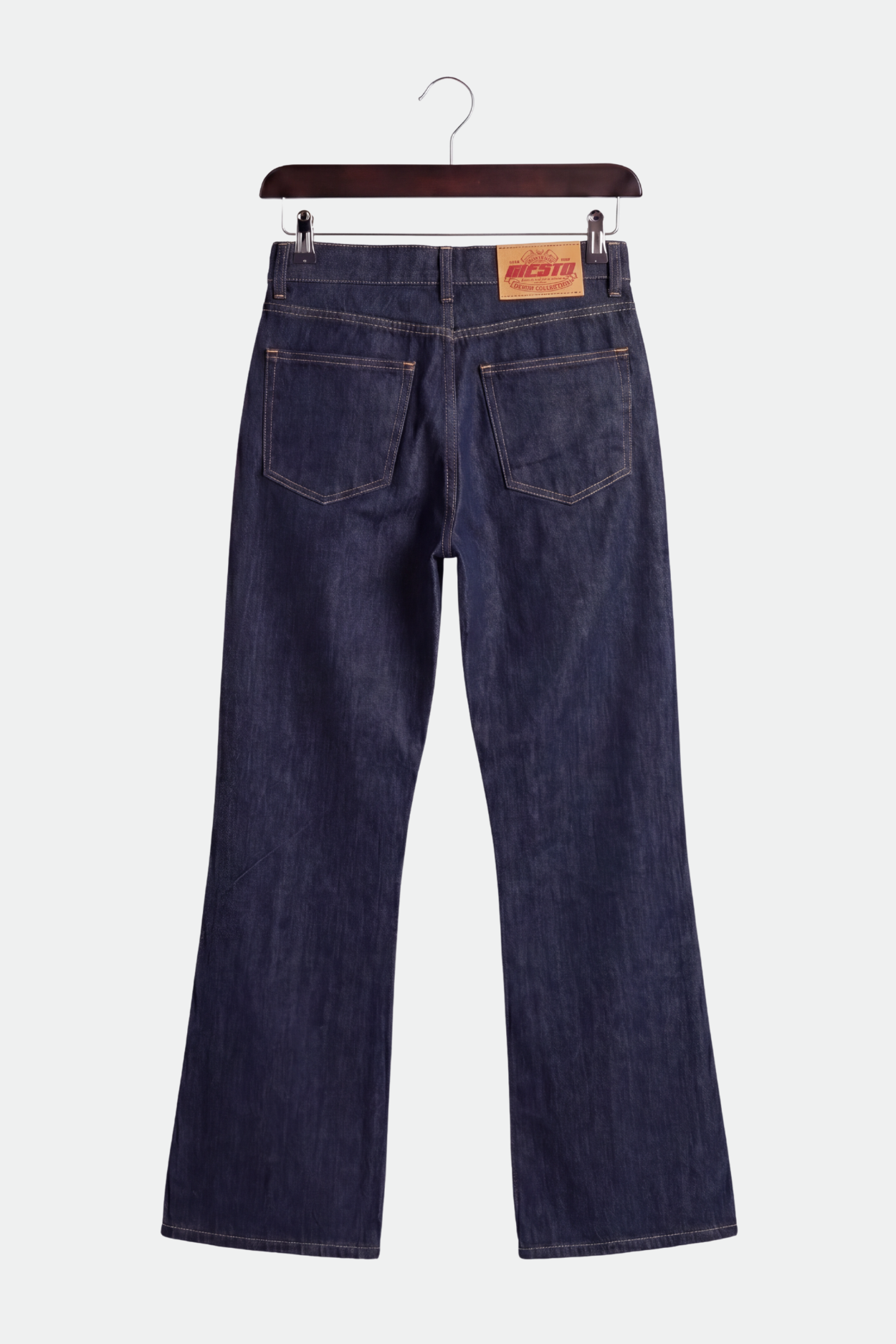 FLARE PAÇA LACİVERT JEAN