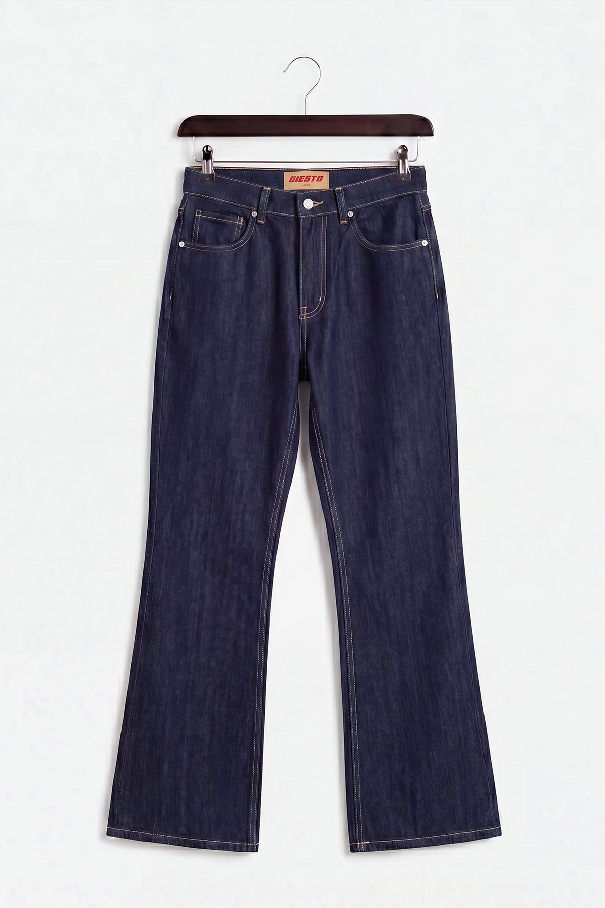 FLARE PAÇA LACİVERT JEAN