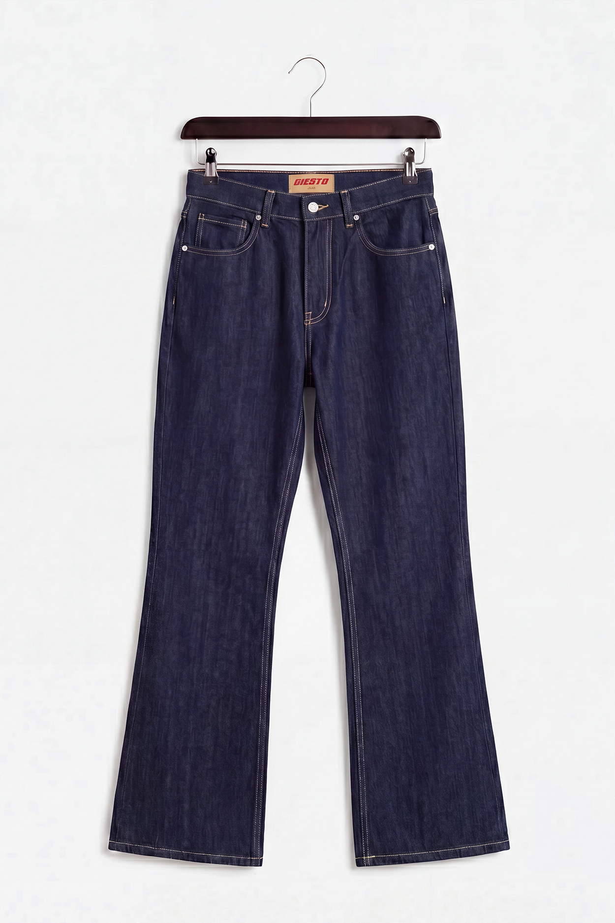 FLARE PAÇA LACİVERT JEAN