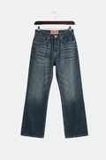 FLARE LEG DARK BLUE JEANS